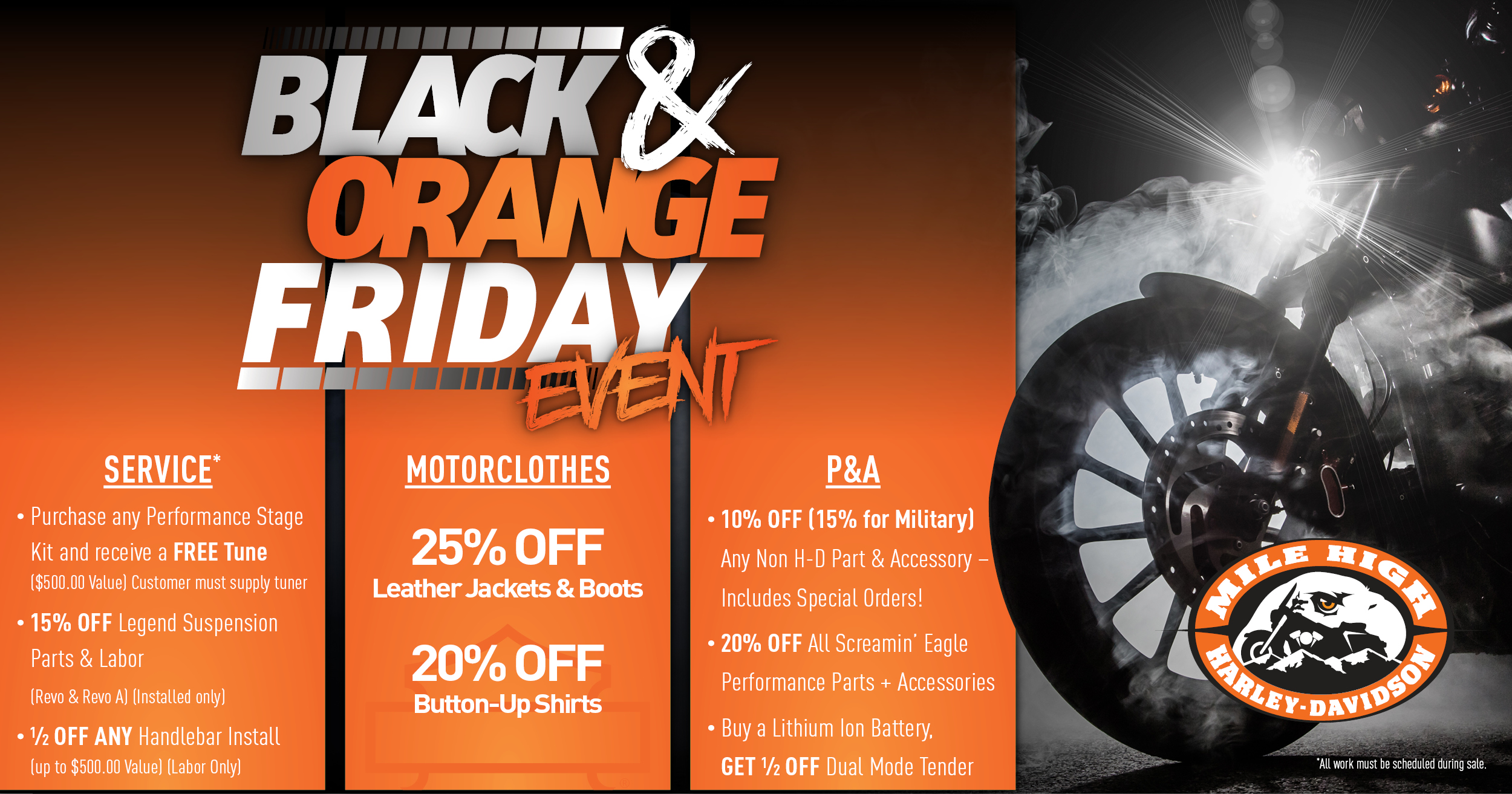 Harley davidson on sale black friday